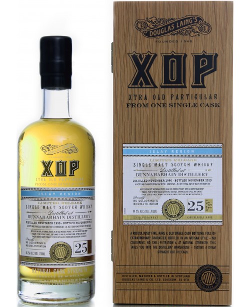 Bunnahabhain 25 Ani 1990 Xtra Old Particular 0.7L Top Bunnahabhain 25 Ani 1990 Xtra Old Particular 0.7L Top